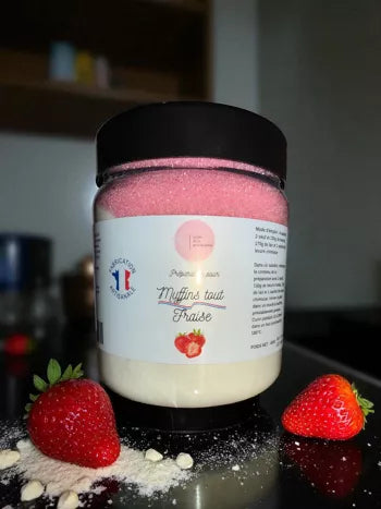 Préparation Muffin tout fraise