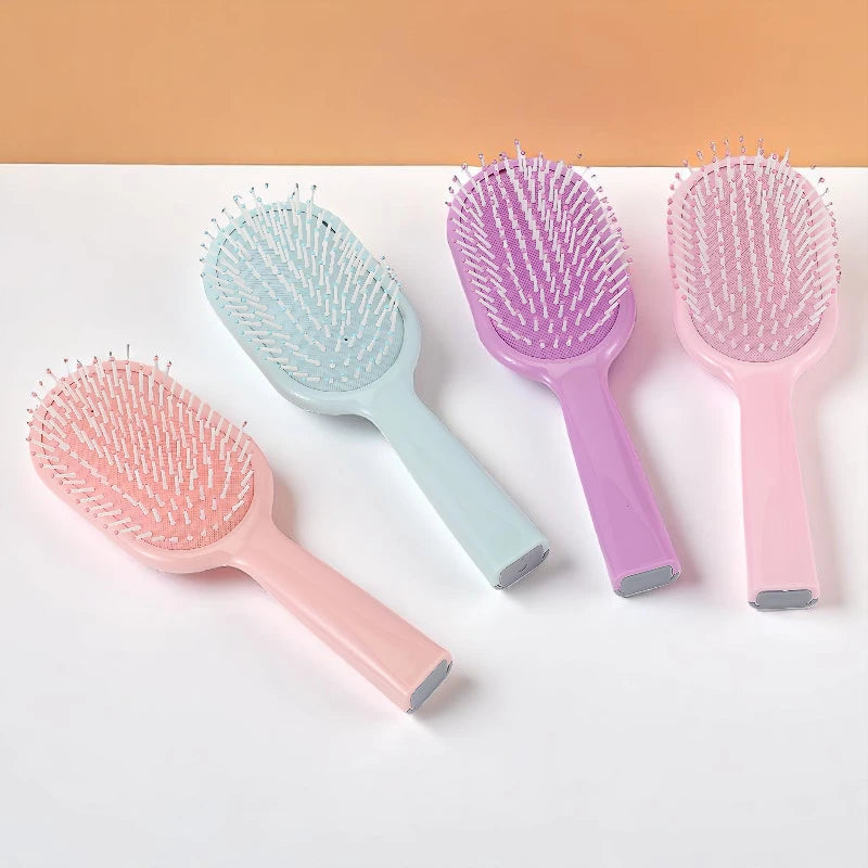 Brosse à Cheveux Ovales Colorées