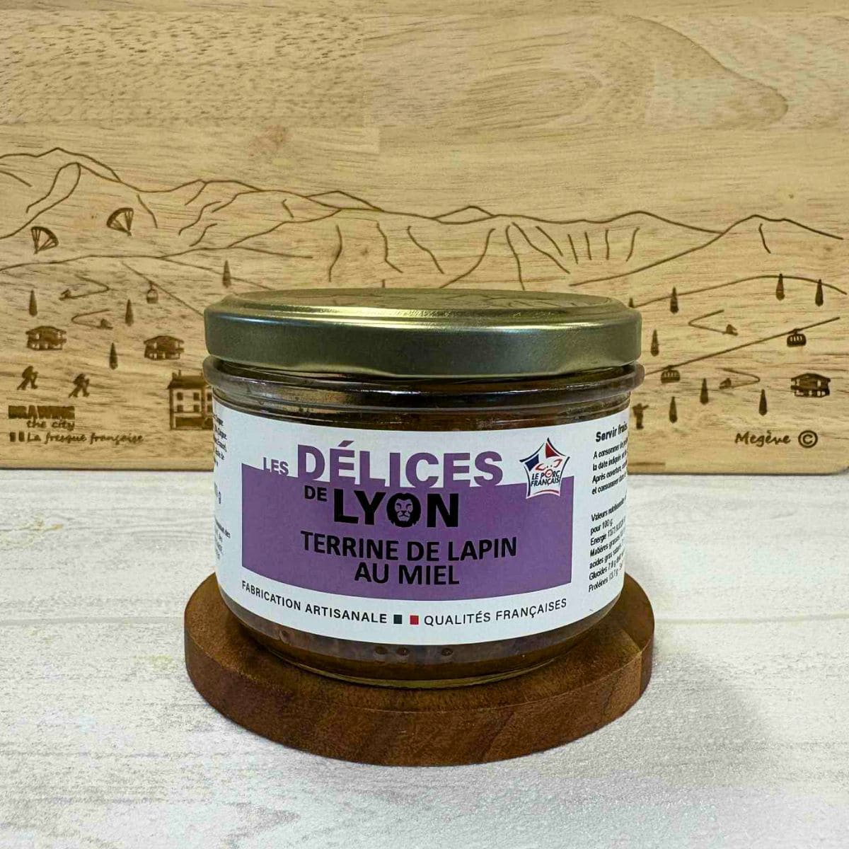 Terrine de lapin au miel