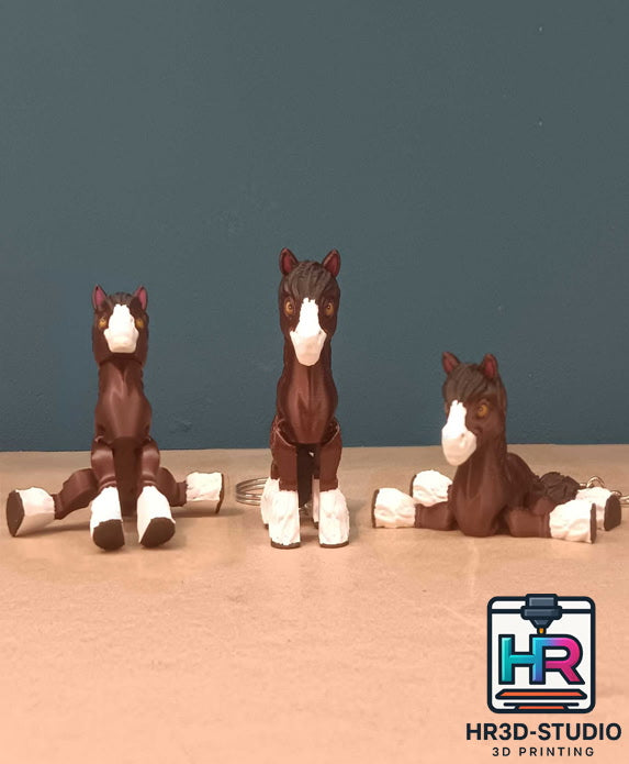 Porte clefs animaux articulé plusieurs modèles