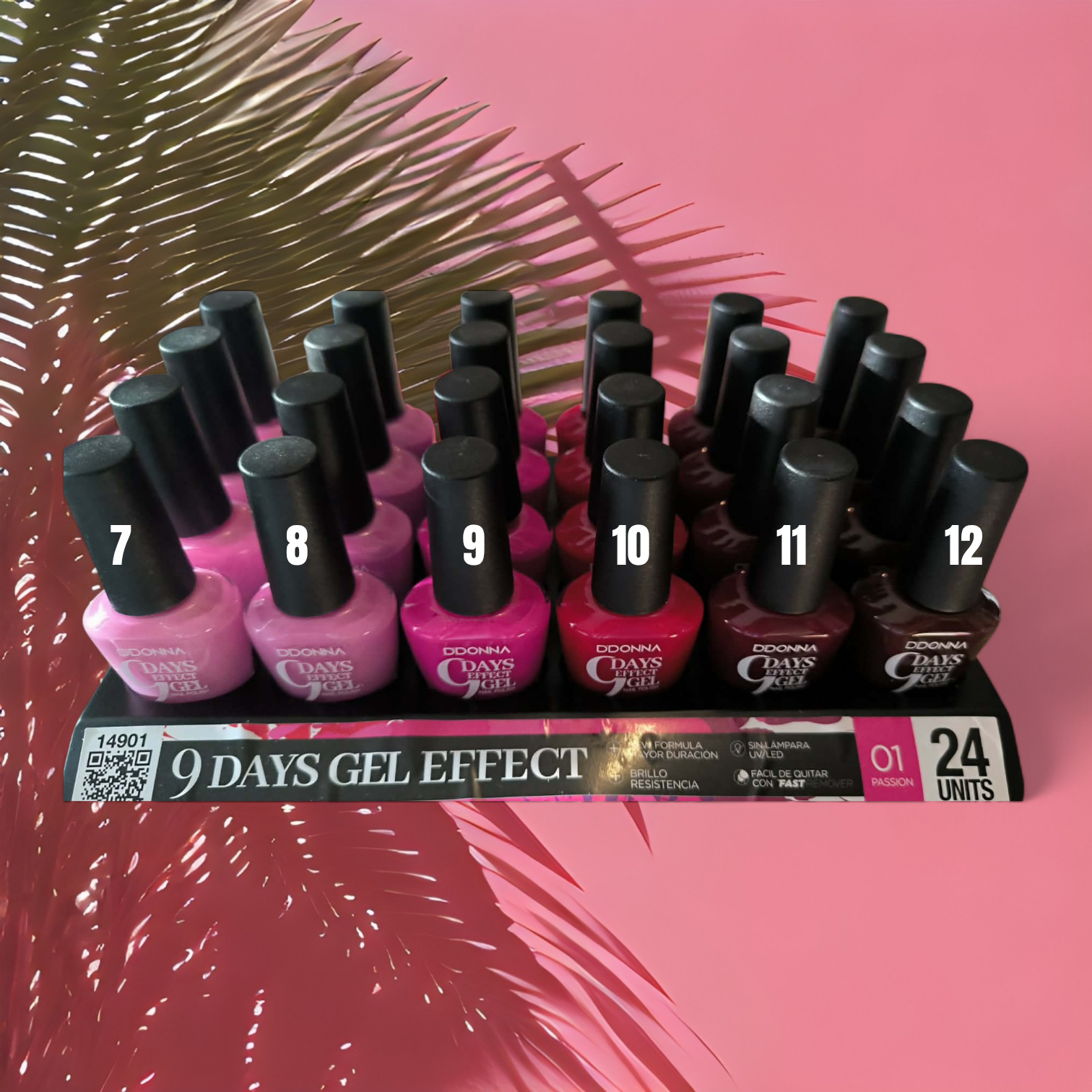 VERNIS A ONGLES - EFFET GEL 9 JOURS - D'DONNA -14901