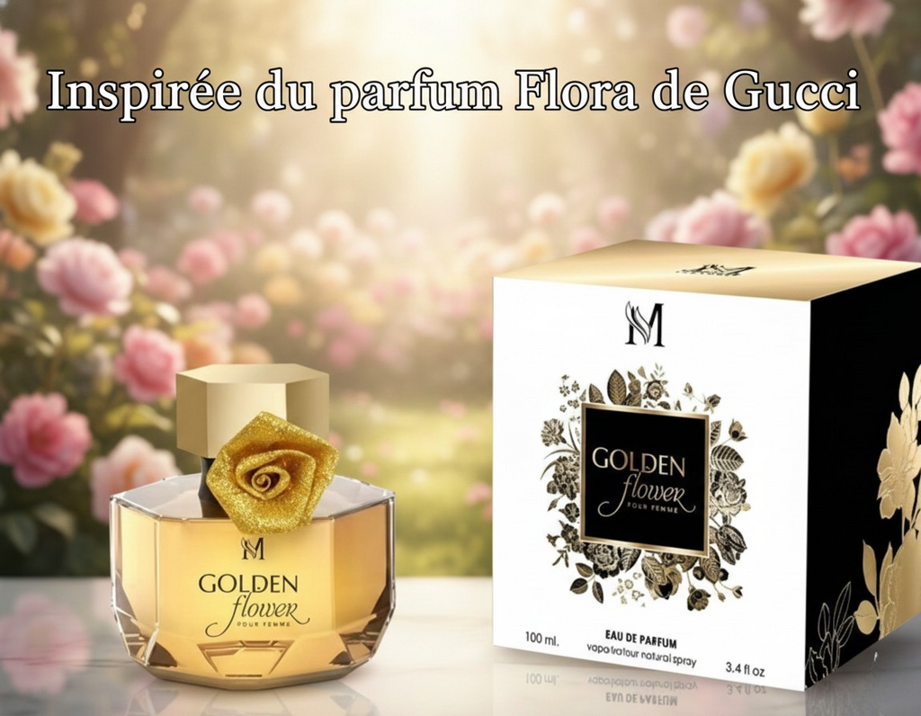 EAU DE PARFUM GOLDEN FLOWER POUR FEMME 100ML. MIRAGE BRANDS