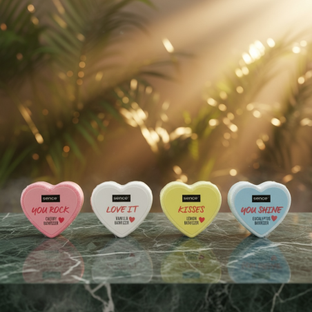 Bombes de bain Love  4 parfums 60grs - Sence