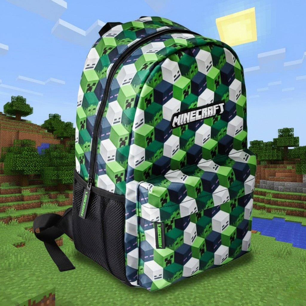 Sac d'école Minecraft Cooler, 40 cm