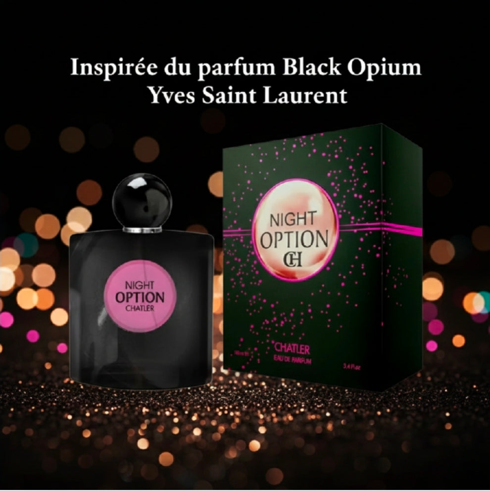 EAU DE PARFUM NIGHT OPTION 100ML. CHATLER