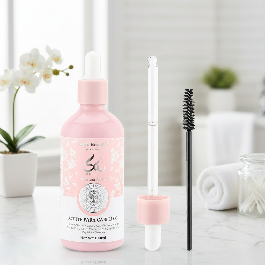 HUILE CAPILLAIRE ARAB ESSENCE 100ML. KISS BEAUTY