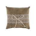 Coussin porte-alliances Naturel Dentelle - pièce
