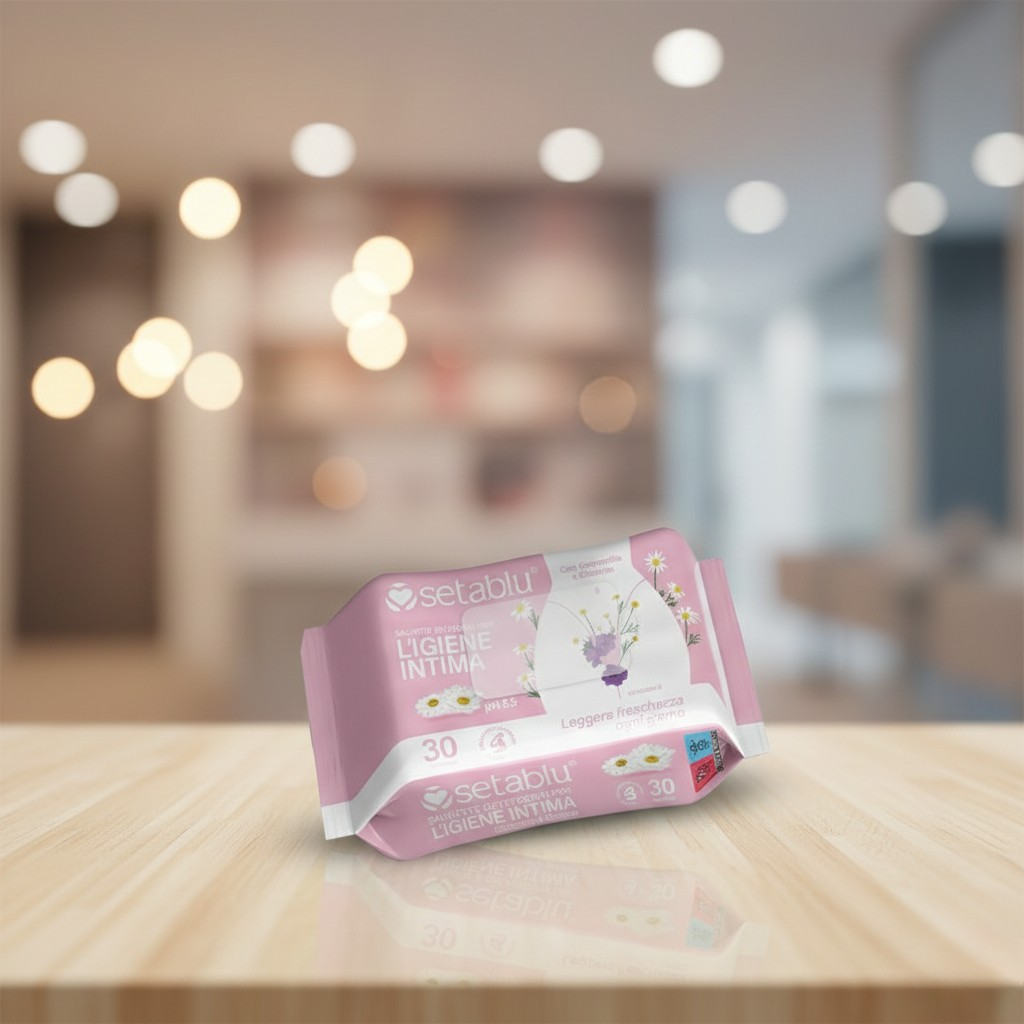 Lingettes intimes à la camomille 30PZ. SETABLU