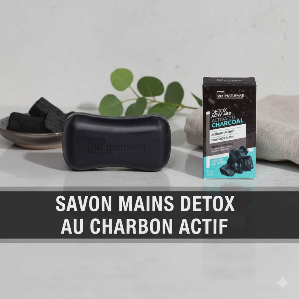 SAVON MAINS DETOX AU CHARBON ACTIF 75GR. IDC INSTITUTE