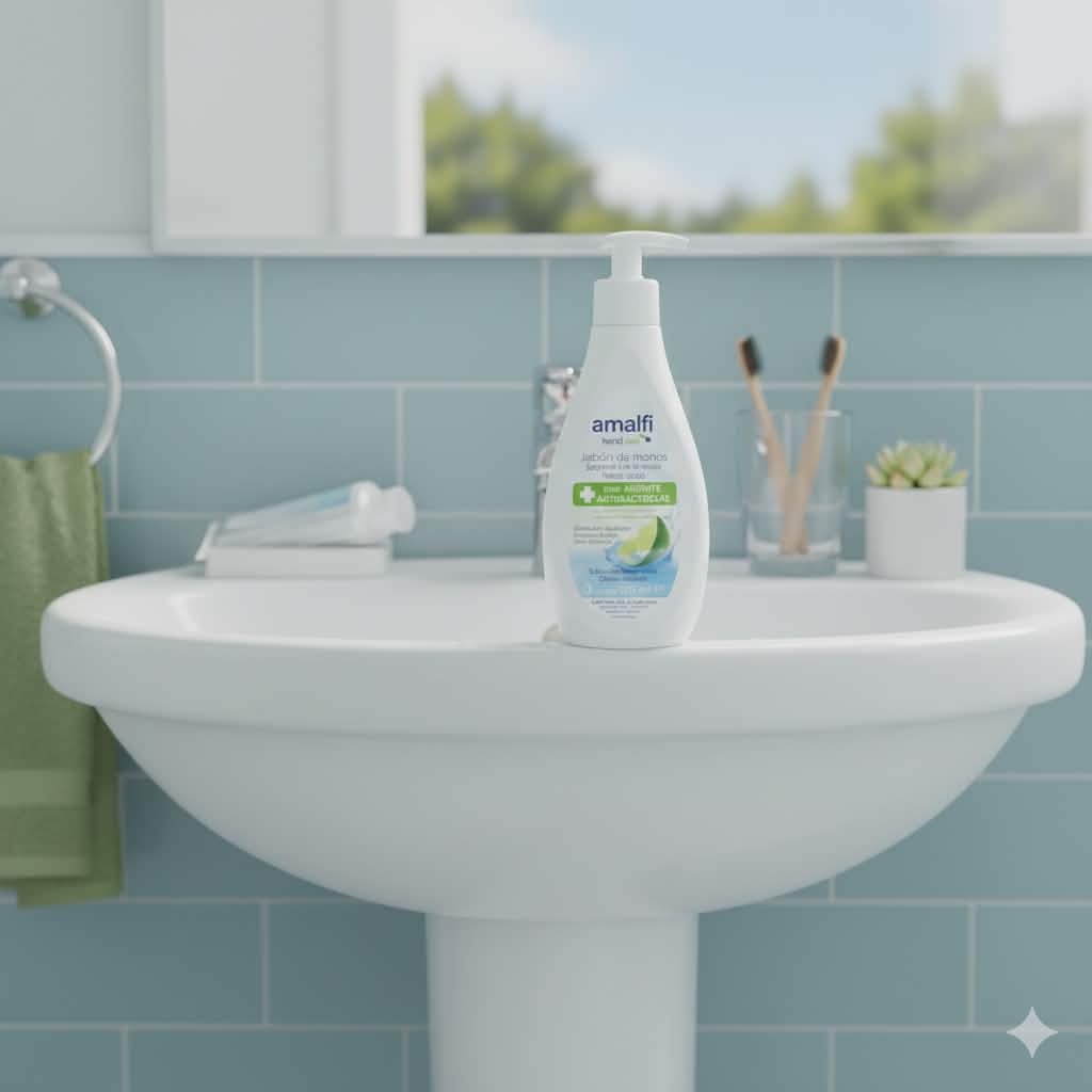 SAVON ANTIBACTÉRIEN POUR LES MAINS 500ML. AMALFI