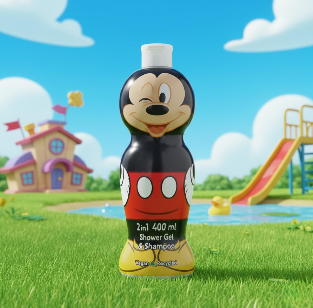 GEL DOUCHE ET SHAMPOOING MICKEY 400ML. AIR-VAL