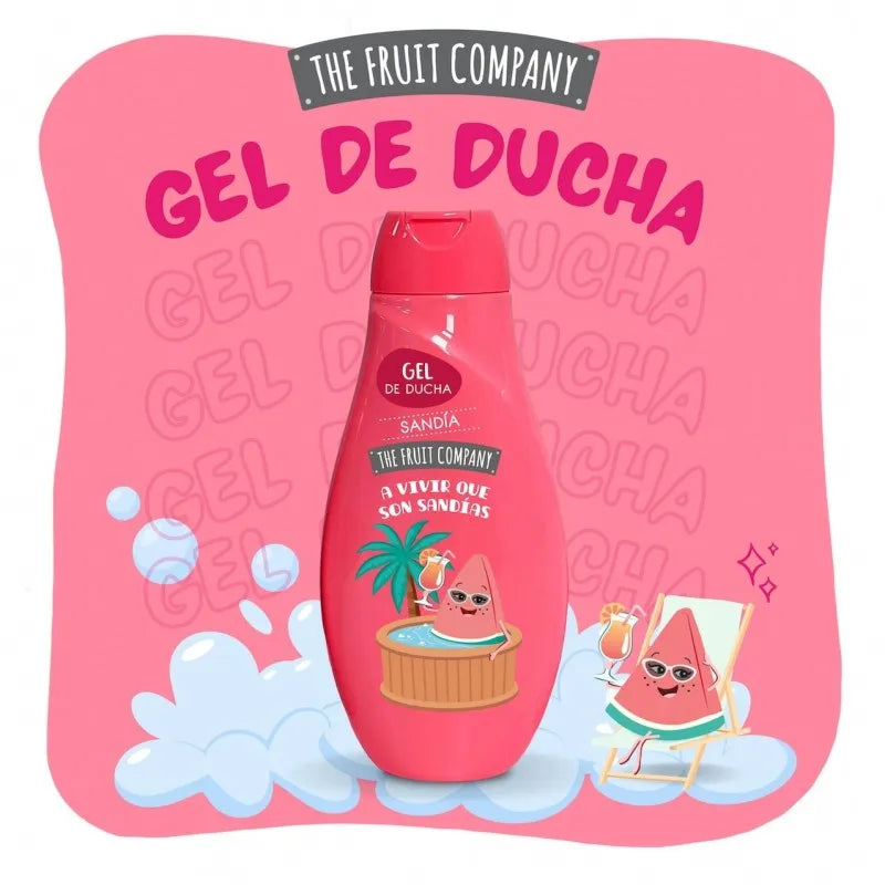 GEL DOUCHE THE FRUIT COMPANY PASTÈQUE 600ML