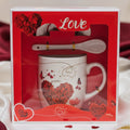 Coffrets Cadeaux Céramique Premium – Set 3 Pièces (Mug, Soucoupe et Cuillère)