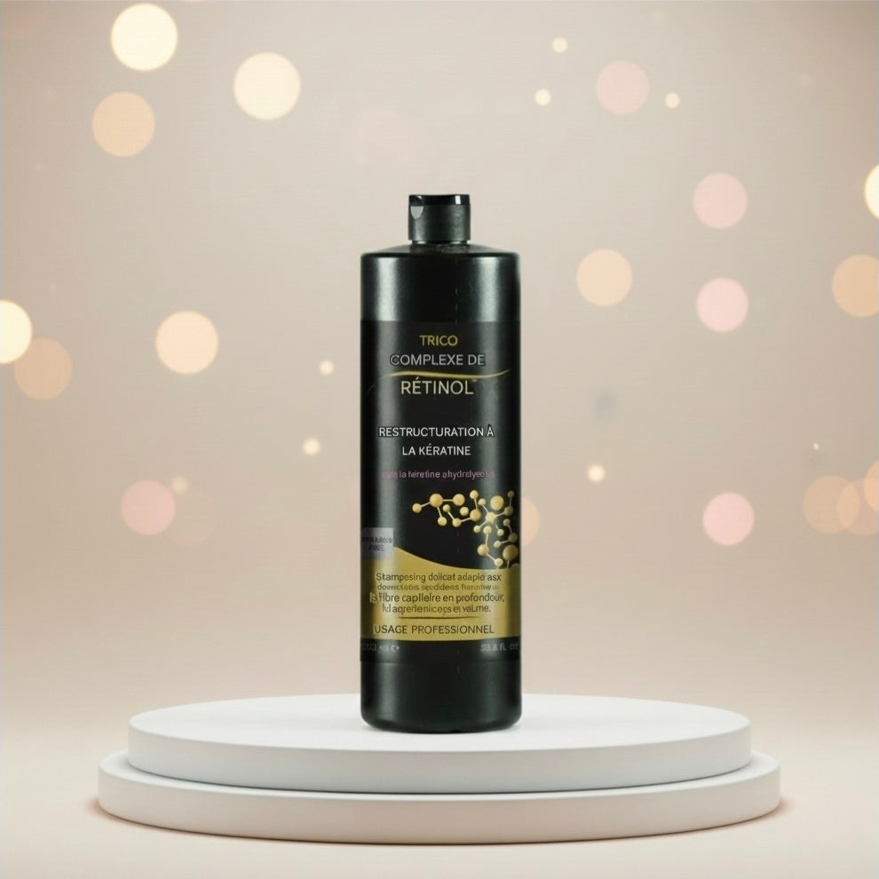 SHAMPOING RETINOL COMPLEX RESTRUCTURANT À LA KERATINE 800ML/408