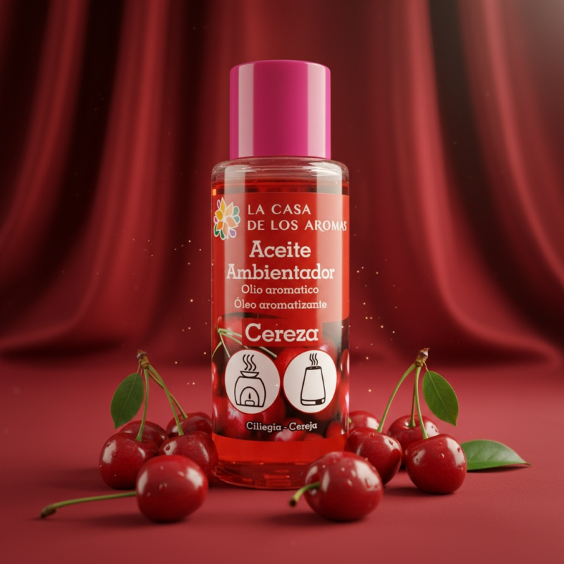 Huile Aromatique Cerise 50ml - La casa de Los Aromas
