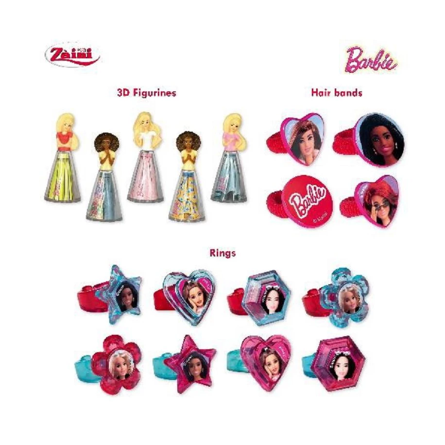 Oeufs chocolat figurine licence Barbie