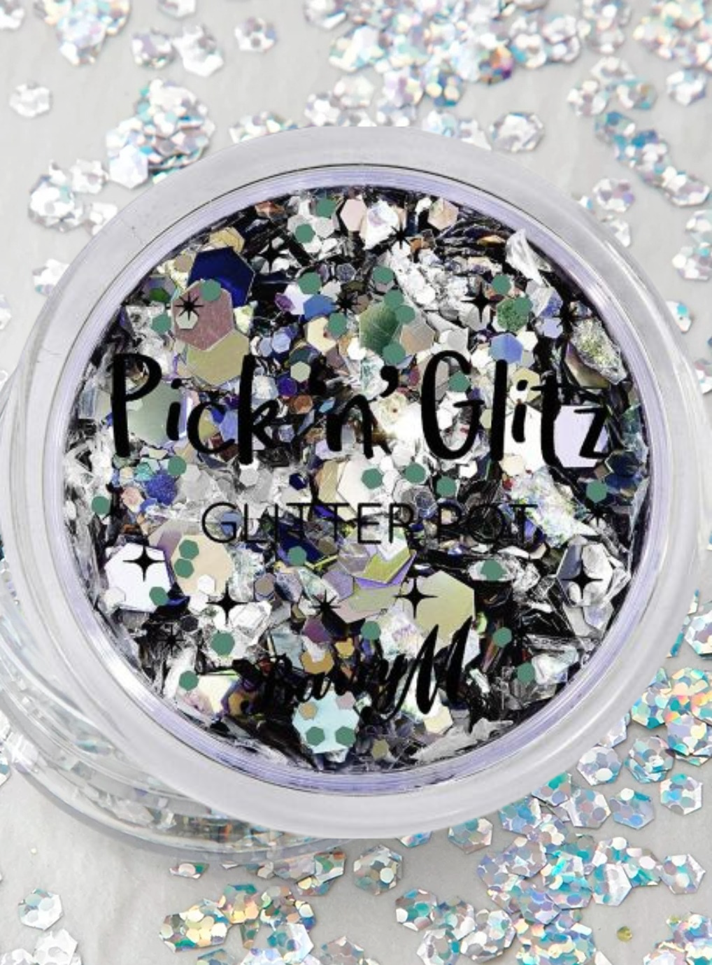 Barry M - Pick N Glitz Paillettes en pot BOO