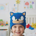 Chapeau enfant Sonic le Hérisson Bleu Flou 52 cm