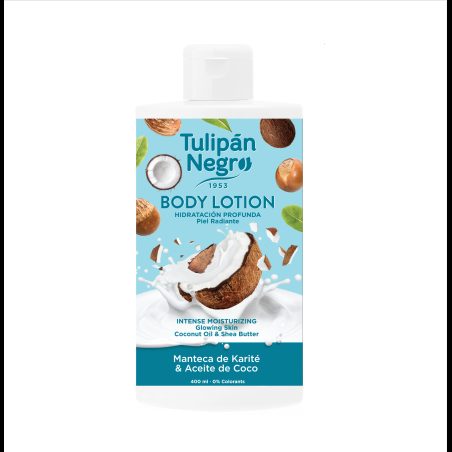 Body lotion Tulipan Negro Coco et Karité 400ml