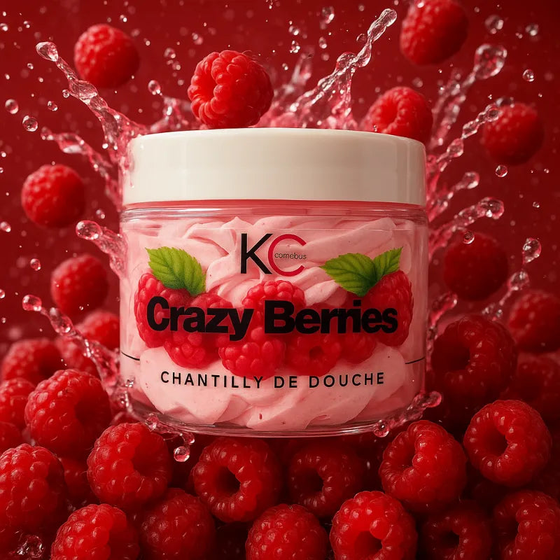 Chantilly de douche Crazy Berries - Kcosmetique