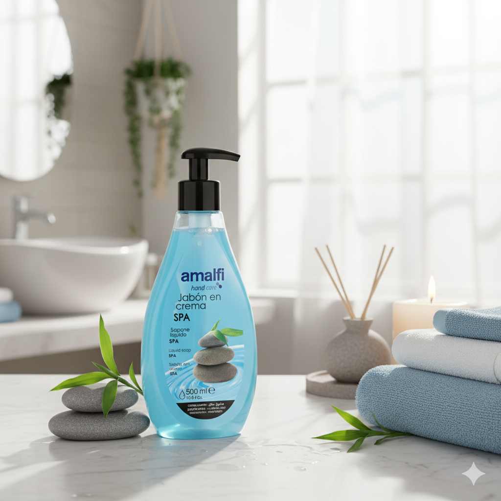 SAVON À LA CRÈME SPA 500ML. AMALFI