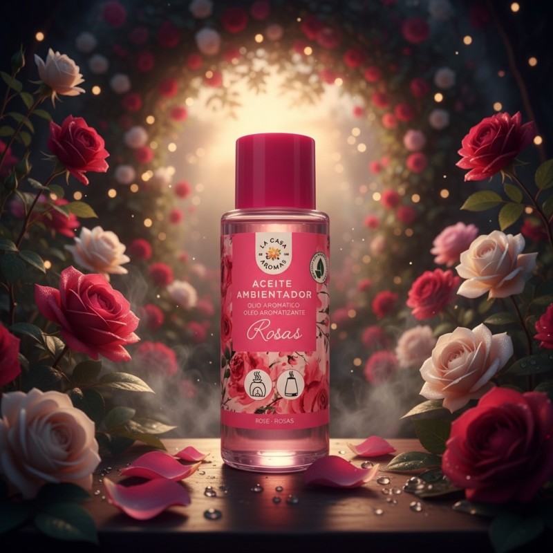 Huile Aromatique à la Rose 50ml - La casa de Los Aromas