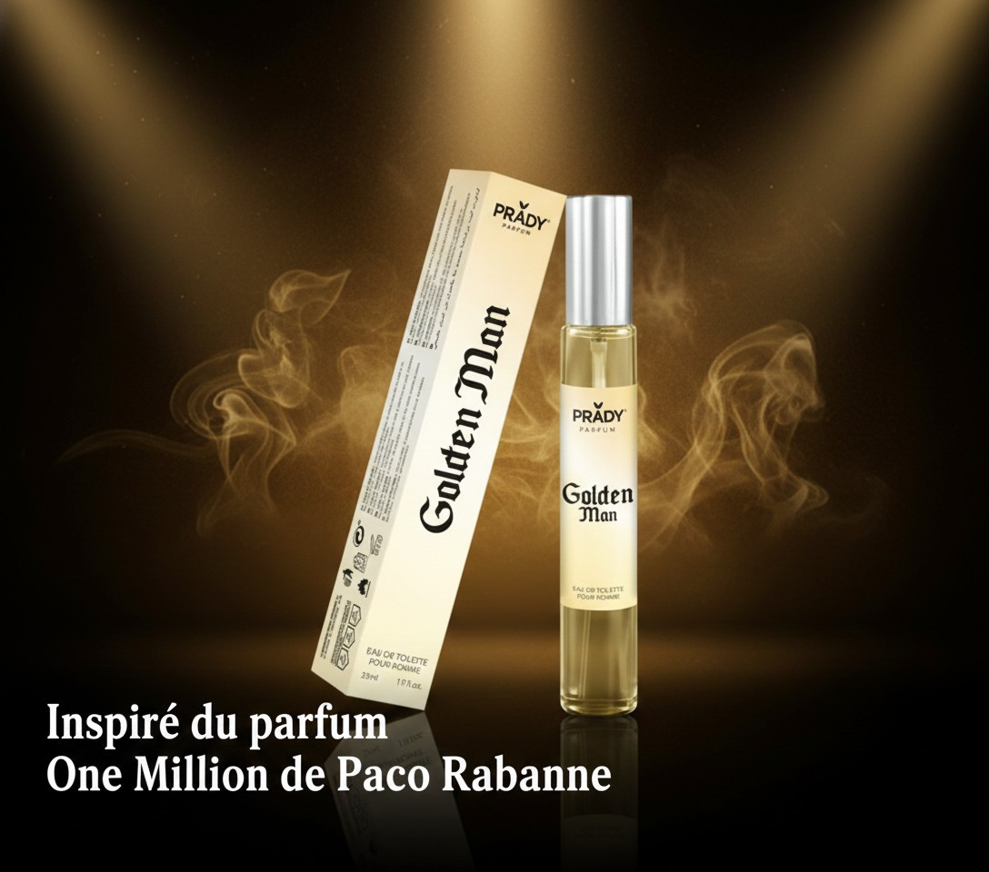Parfum Golden Man 33ml - Prady