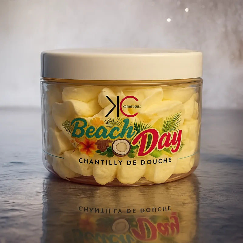 Chantilly de douche Beach's Day - Kcosmetique