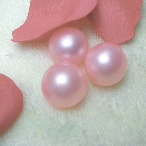 10 xPerle de bain ronde rose nacré, Senteur Rose