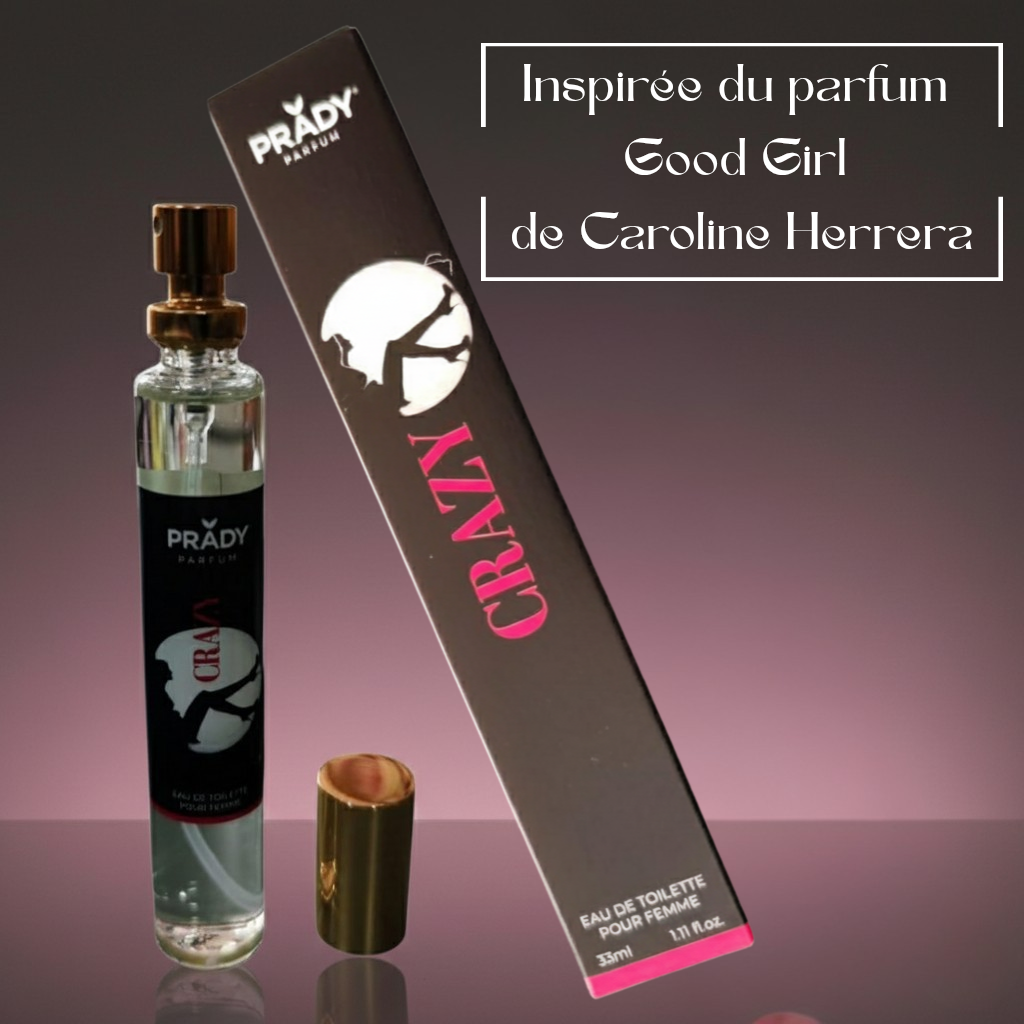 EAU DE TOILETTE POUR FEMME CRAZY PRADY 33ML