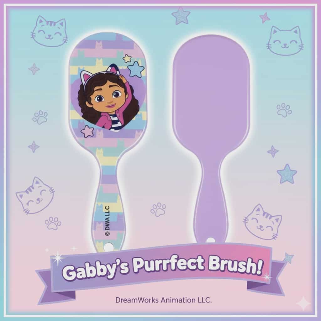 Brosse à cheveux Cat Adventures de Gabi, 20 cm