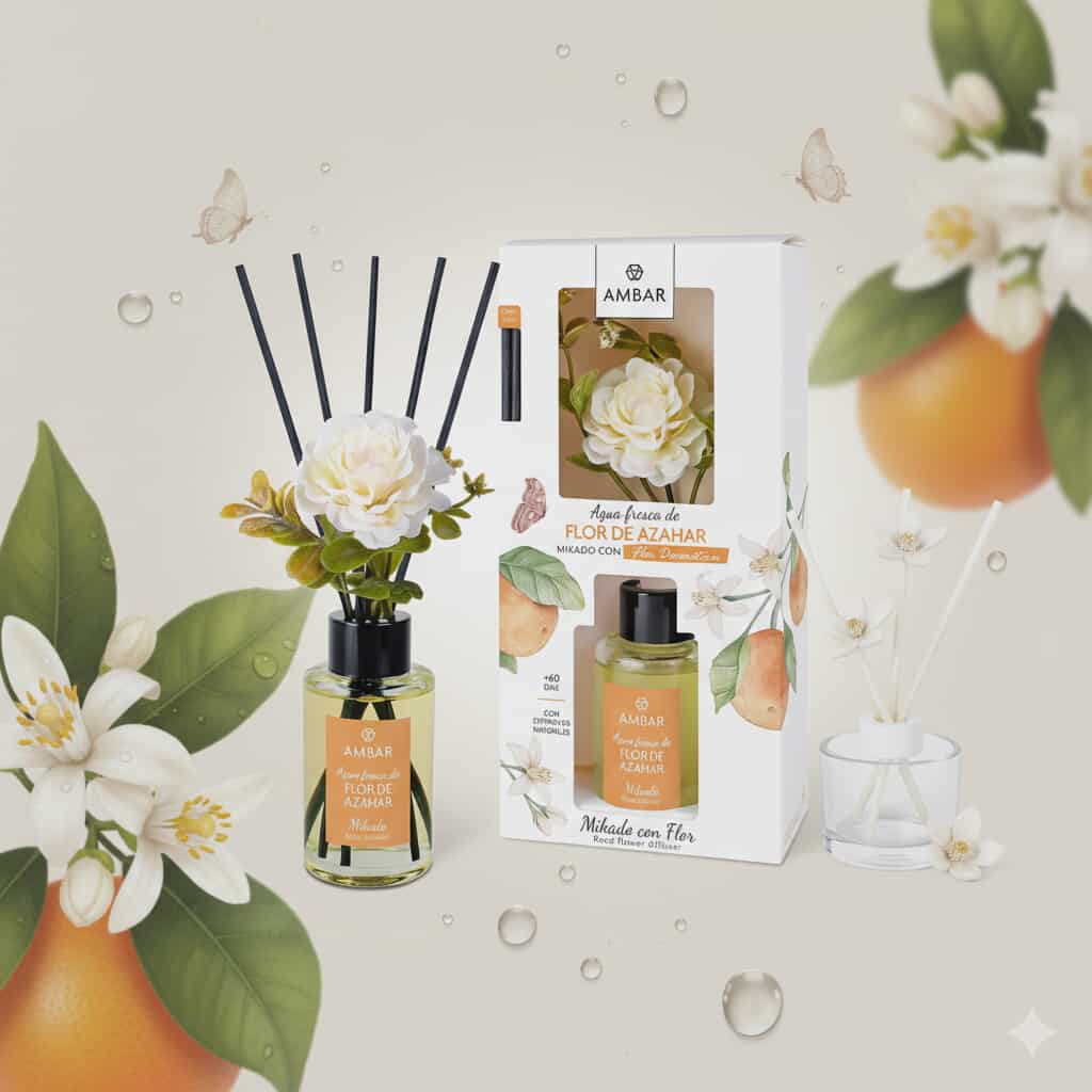 Mikado Eau Fraîche Fleur d'Oranger 75ml - Ambar