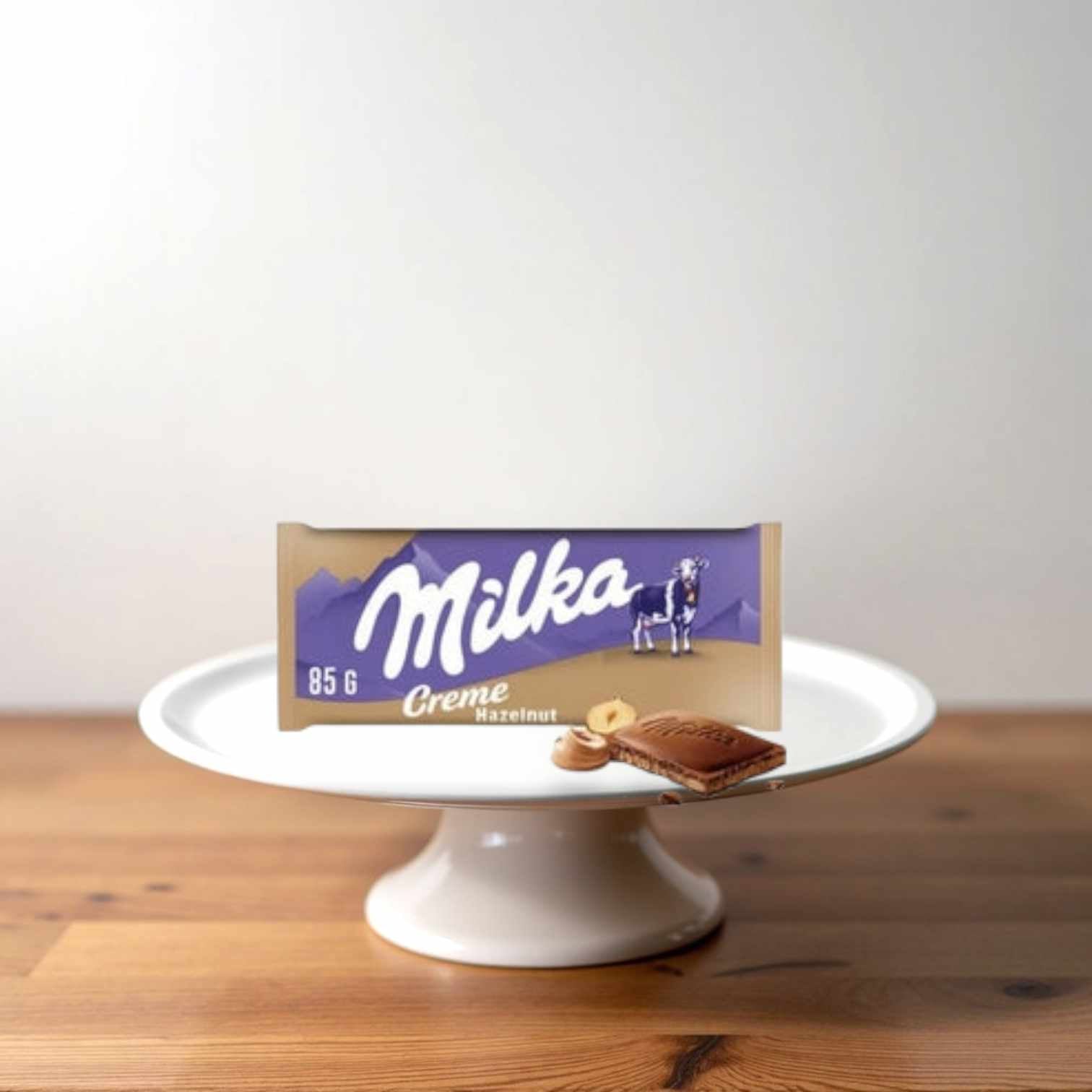 Tablette de chocolat Milka Hazelnut Cream 85 Gr