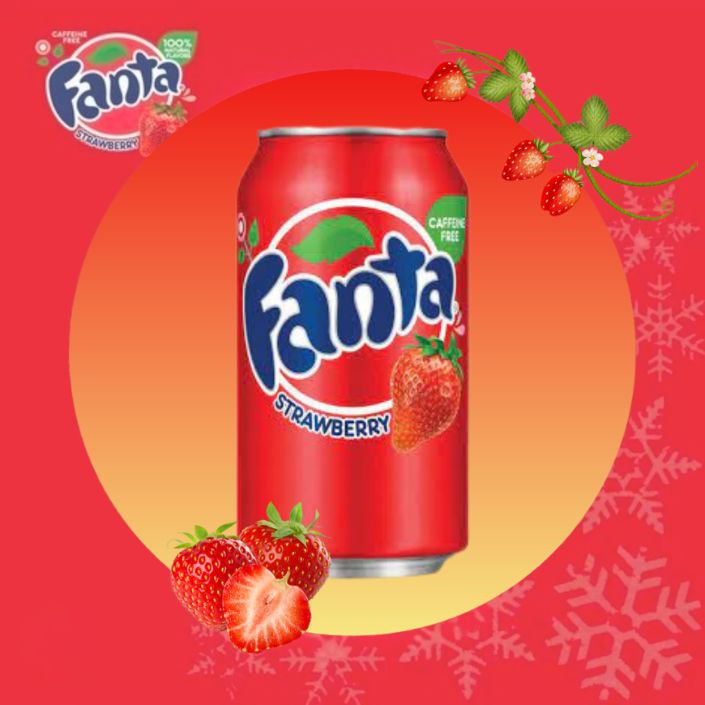 Fanta Fraise USA 355ML