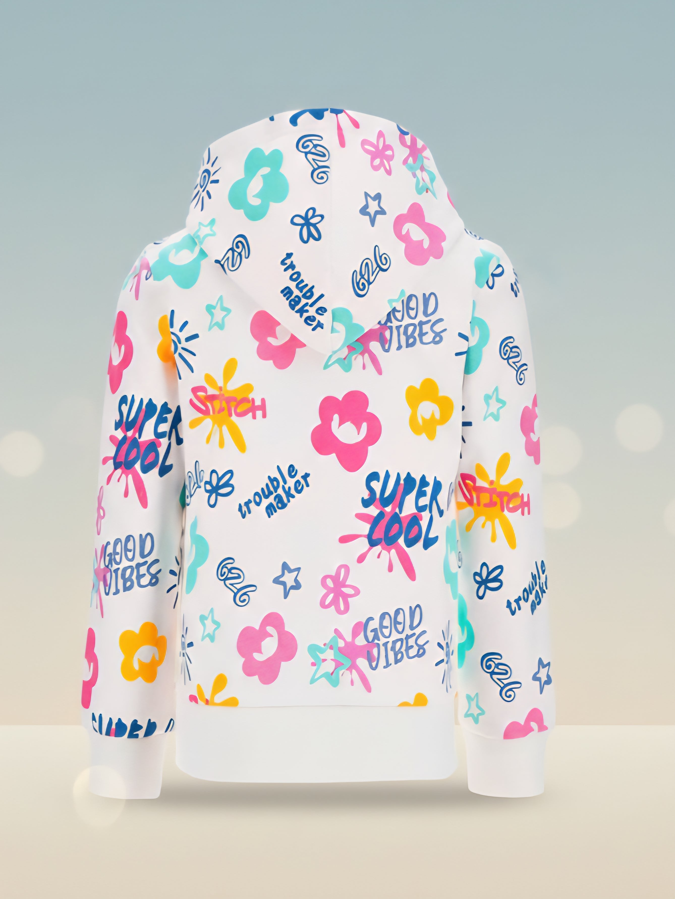 Pull Disney Lilo et Stitch, le chien étoile, super cool pour enfants de 3 à 8 ans / 98 à 128 cm