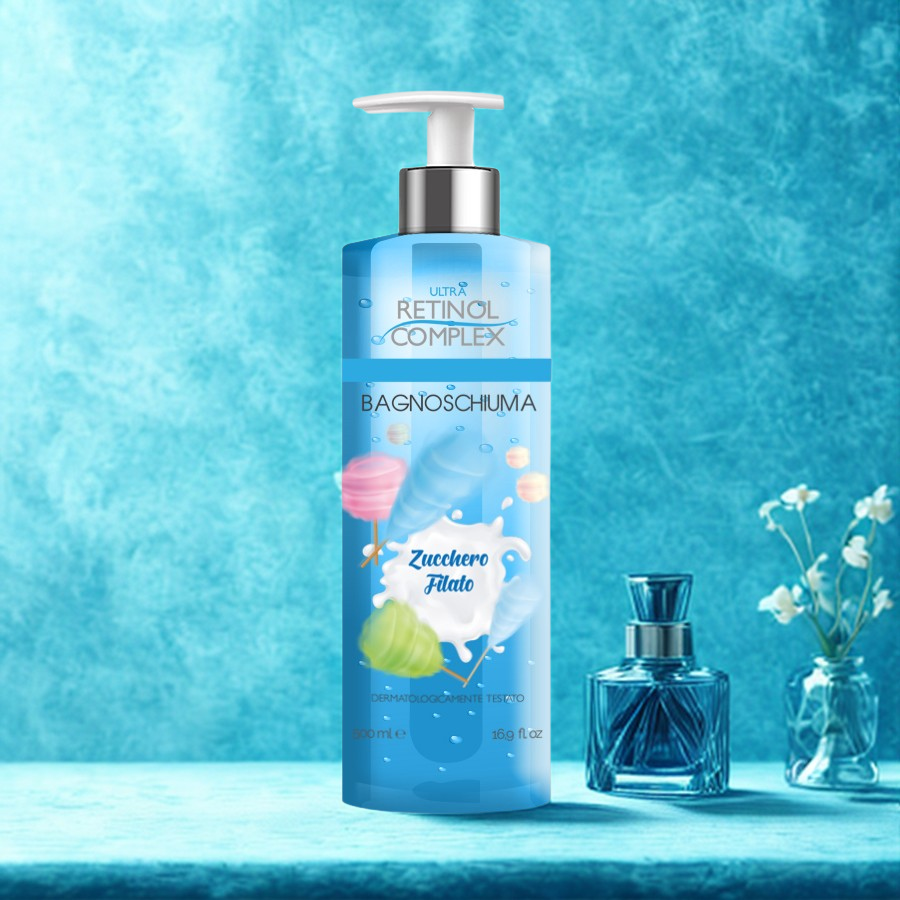 GEL DOUCHE & BAIN NUAGE DE COTON 500ML. RETINOL COMPLEX