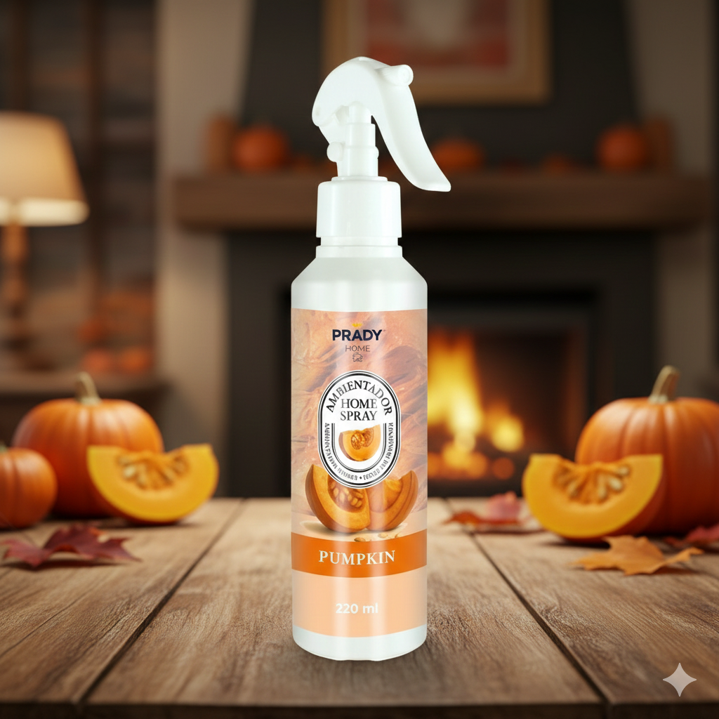 DÉSODORISANT SPRAY PUMPKIN 220ML. PRADY