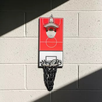Décapsuleur mural de basket-ball