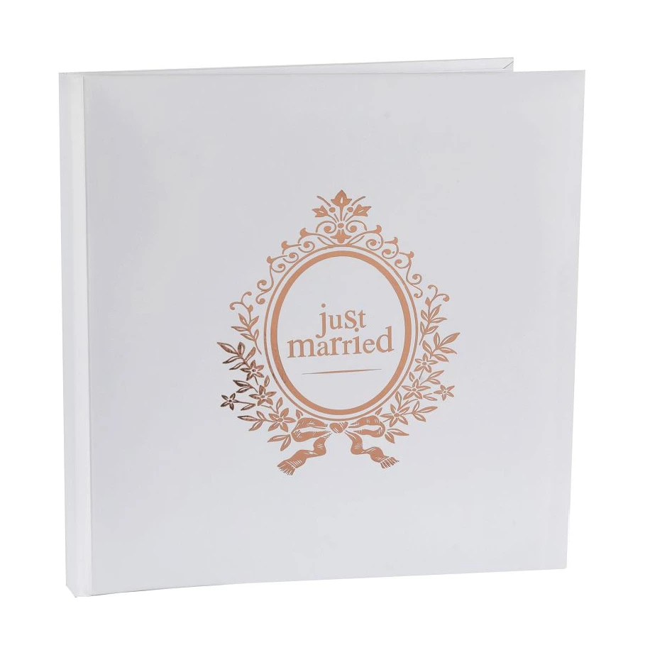 Livre d'or Just Married ROSE GOLD - pièce