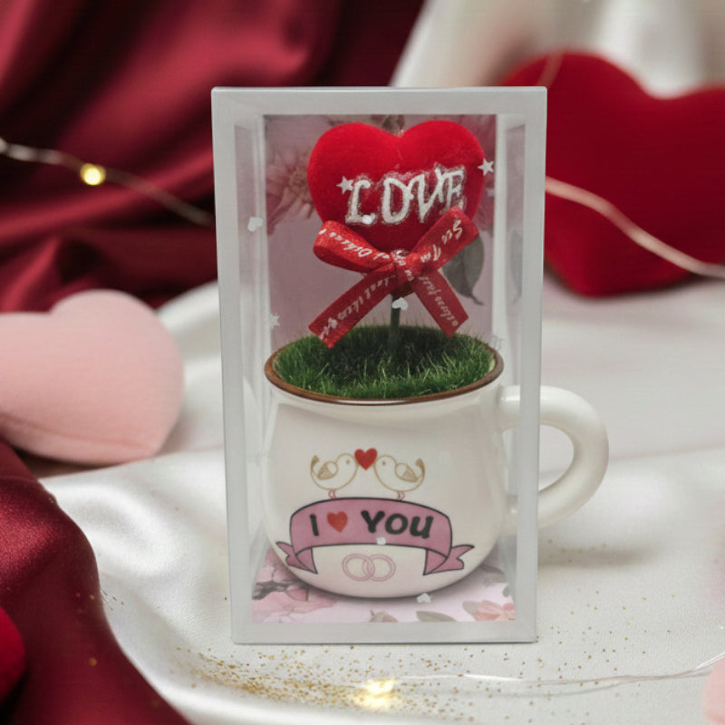 Tasse Décorative “Duo d’Amour” – Spécial Saint-Valentin