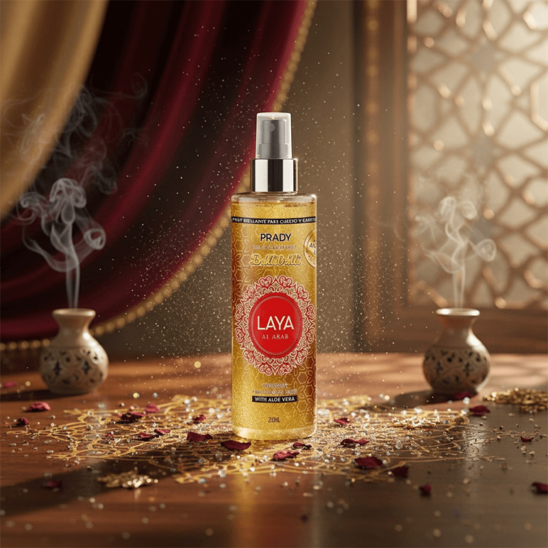 BRUME SCINTILLANTE CORPS ET CHEVEUX LAYA AL ARAB - PRADY