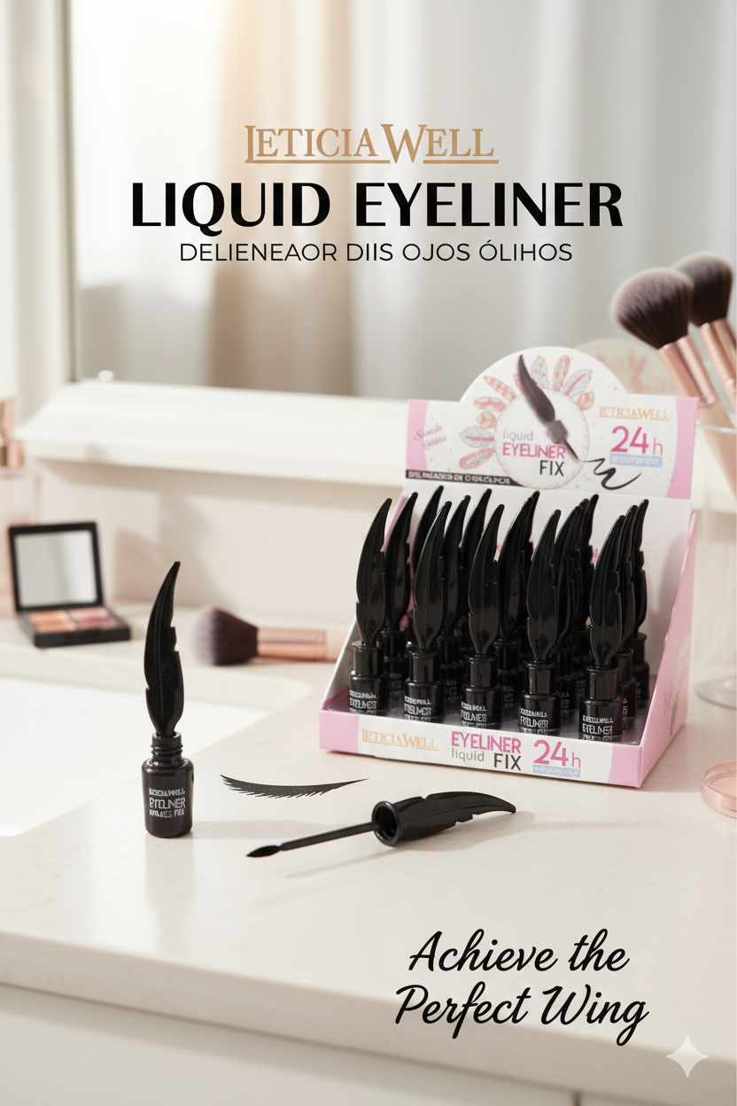 EYELINER BLACK FIX 24H. WATERPROOF