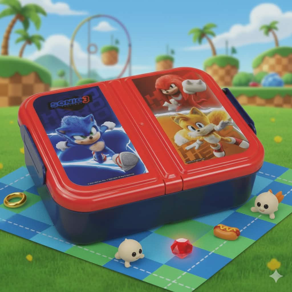 Boîte à sandwich Sonic le Hérisson Trio de Héros
