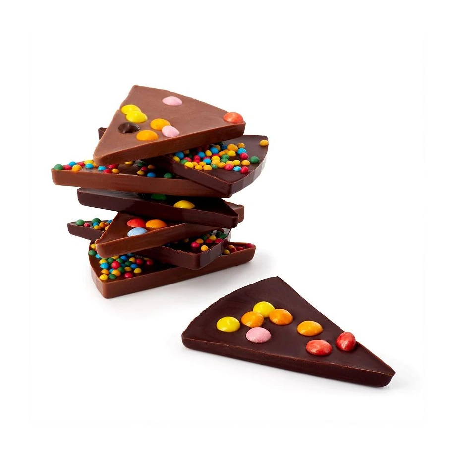 Pizza chocolat au lait 8 parts mix - 105g