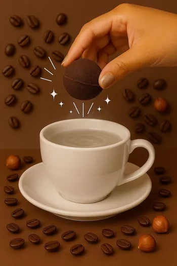 bombe à café noisette grillé (39 gr)