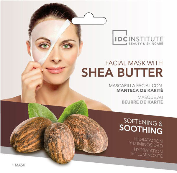 masques facial au beurre de karité, hydratation & luminosité