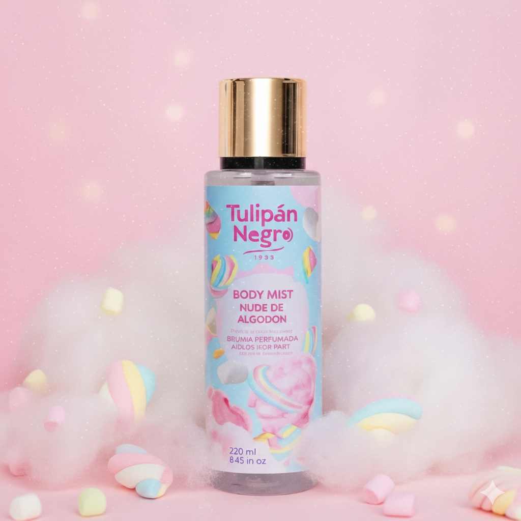 Brumes Parfumées BARBE A PAPA 250ml – TULIPAN NEGRO