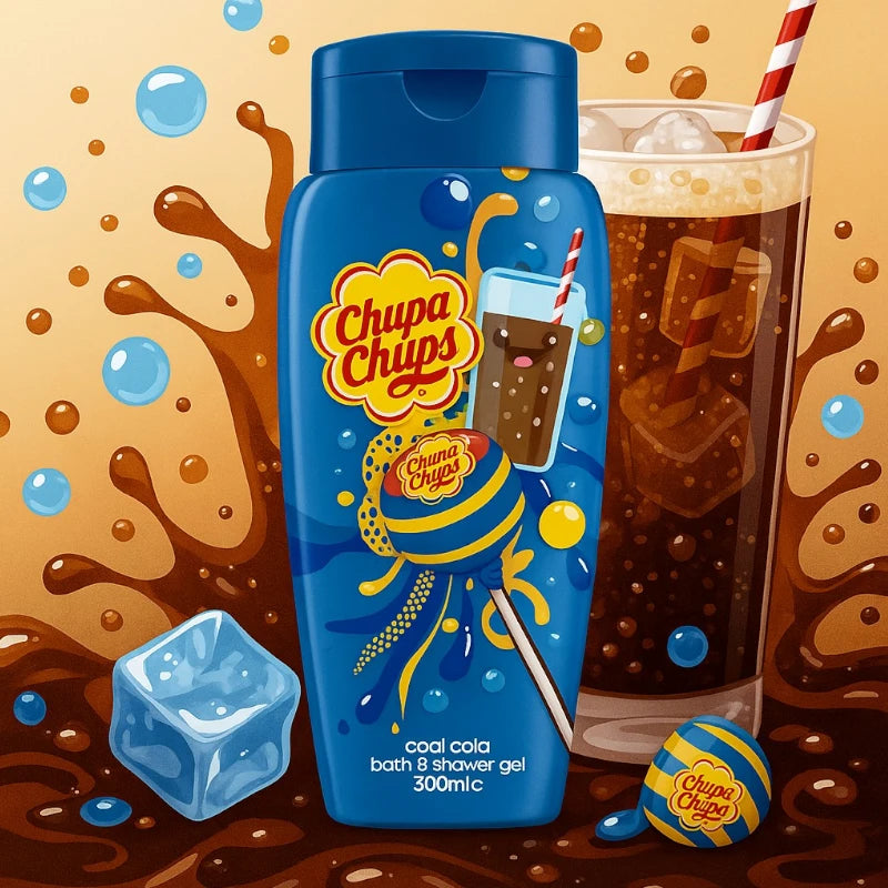 Gel de Douche & Bain COLA 300ml – Chupa Chups