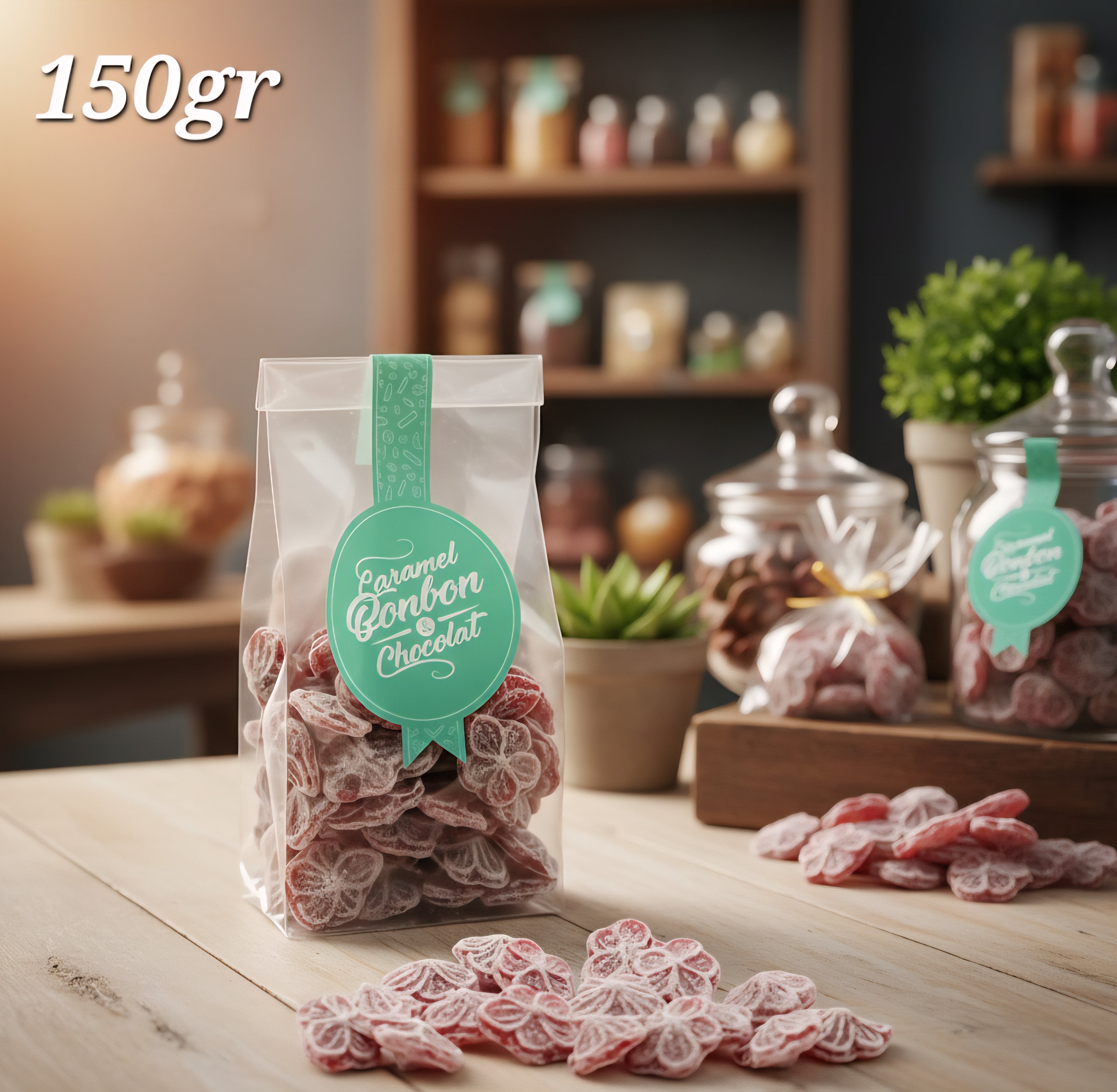 SACHET DE BONBONS VIOLETTE 150 gr