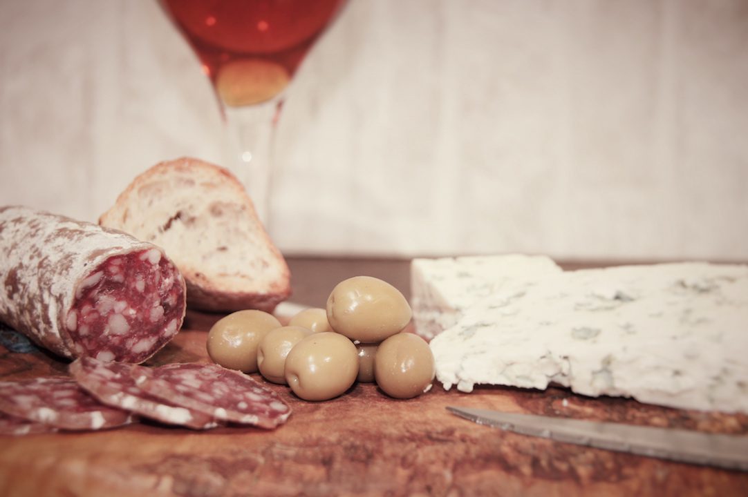 Saucisson au Roquefort